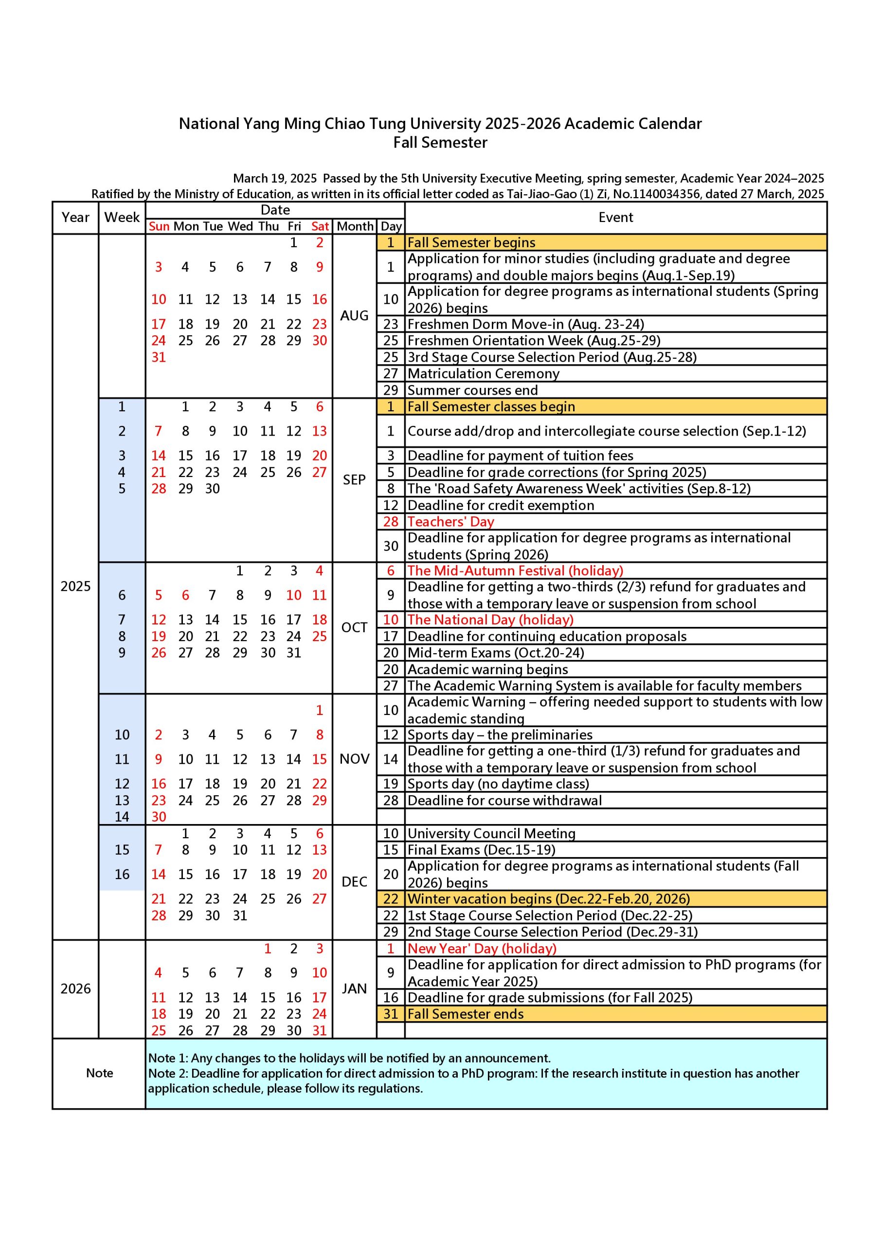 calendar en