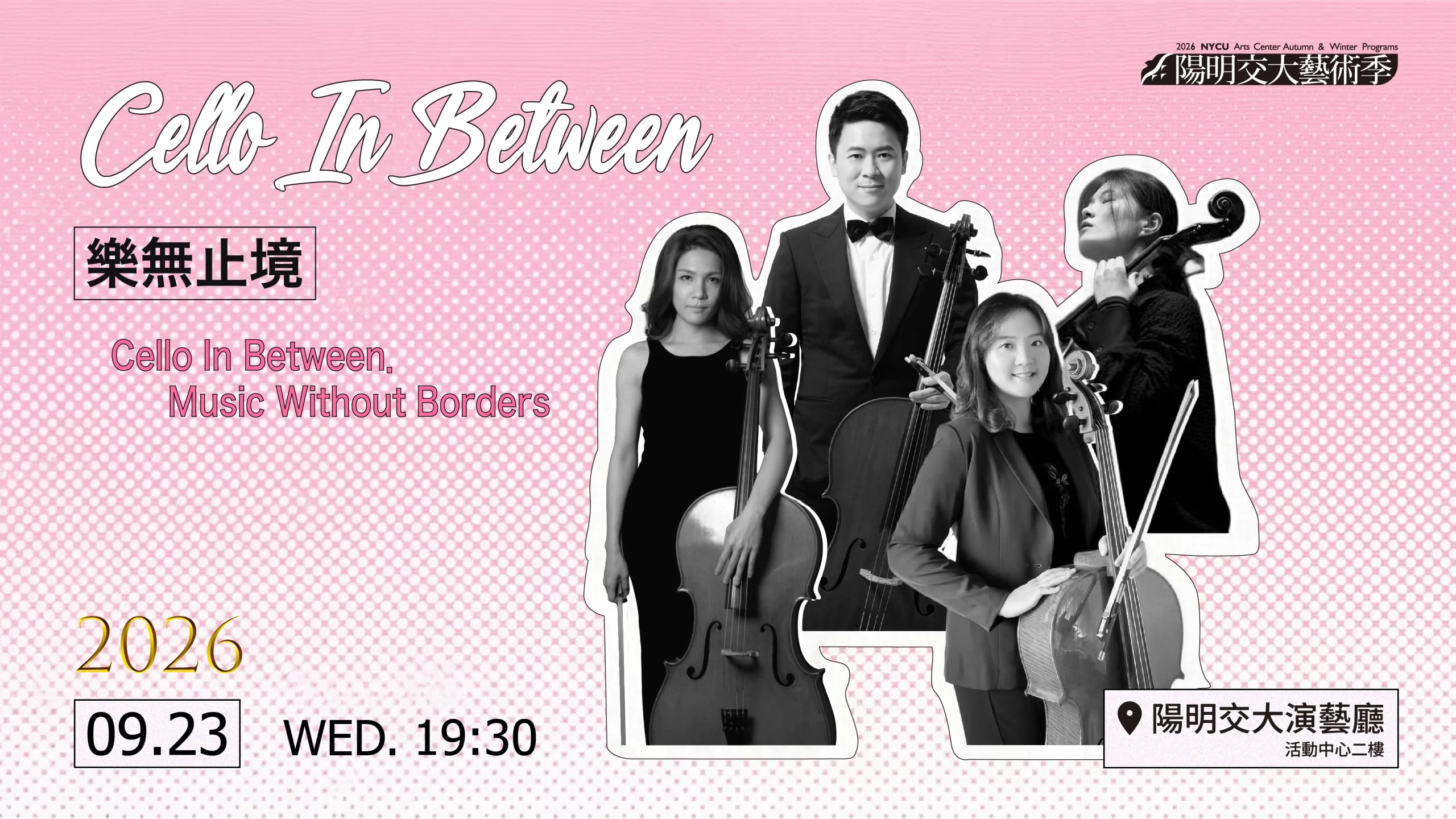Cello In Between．Music Without Borders